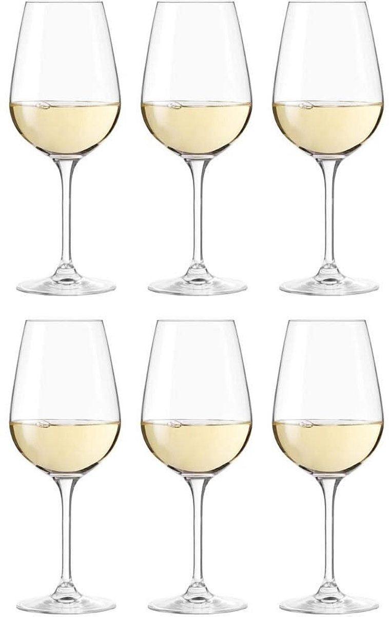 Leonardo tivoli witte wijnglasglas 450ml - set 6