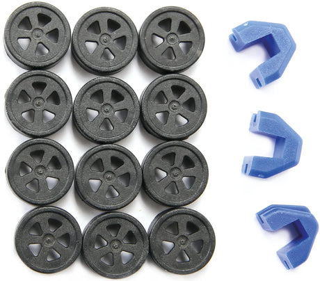 Zestaw rolek Polini Zestaw plastikowych osłon rolek na 16x13 mm