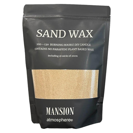 Worek strunowy Mansion Atmosfery, wosk piaskowy, brązowy, 1 kg, z 16 knotami