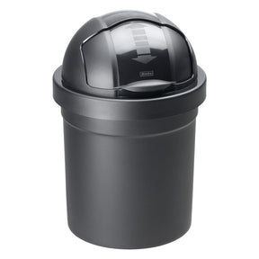 Kosz na śmieci Rotho Roll Bob 10l czarny