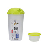 Rotho Rotho Take and Shake shaker do sałatek i sosów 1l limonkowy