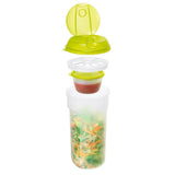 Rotho Rotho Take and Shake shaker do sałatek i sosów 1l limonkowy