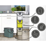 Separatory odpadów Rotho albula - wolne od bpa - 25l - niebieskie