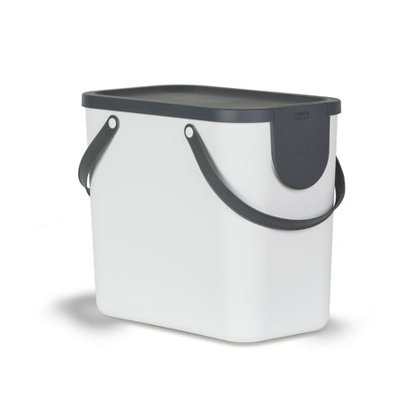 Separatory odpadów Rotho albula - wolne od bpa - 25l - białe