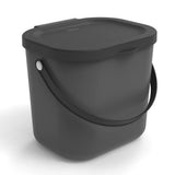Separatory odpadów Rotho albula - kosz na odpady organiczne - 6l - czarny