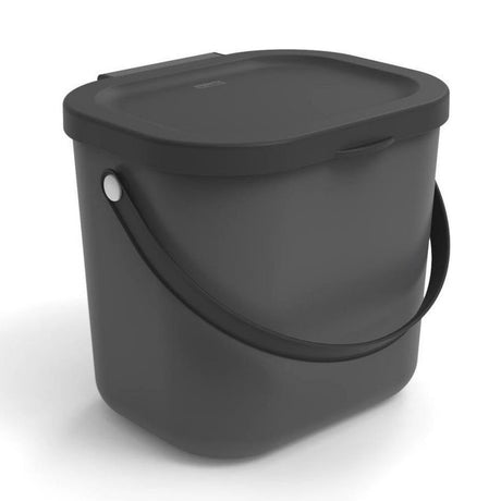 Separatory odpadów Rotho albula - kosz na odpady organiczne - 6l - czarny