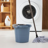 Wiadro codzienne Rotho ze skalą 10l Horizon Blue