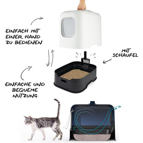 Kuweta Rotho biała, biała