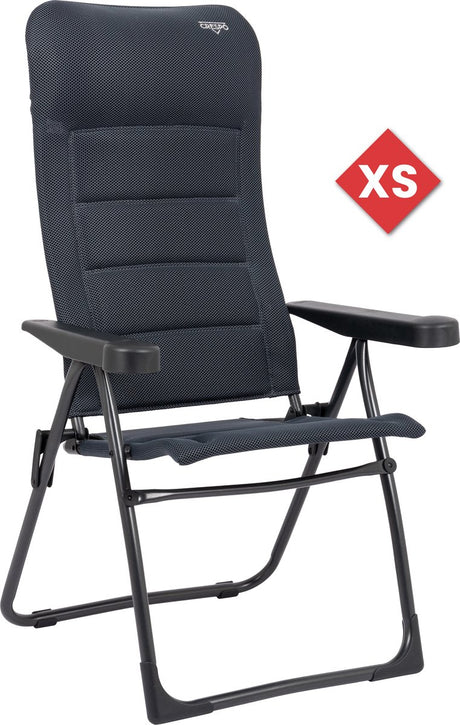 Crespo - krzesło rozkładane - xs - ap 215 - air-deluxe - szare