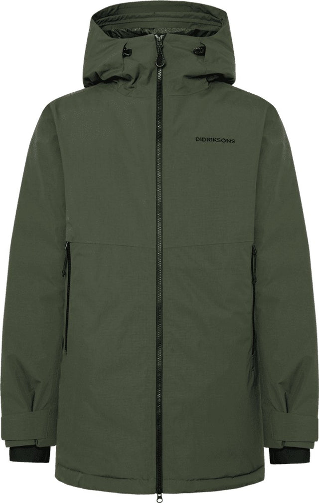 Didriksons tempest usx parka heren outdoorjas - deep green s