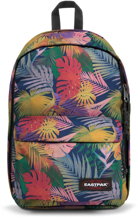 Eastpak schoolrugzak rugzak met laptopvak back to work 27l brize retronavy kleurrijke