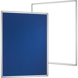 Tablica multiboard franken pro, tablica ogłoszeń niebiesko-biała