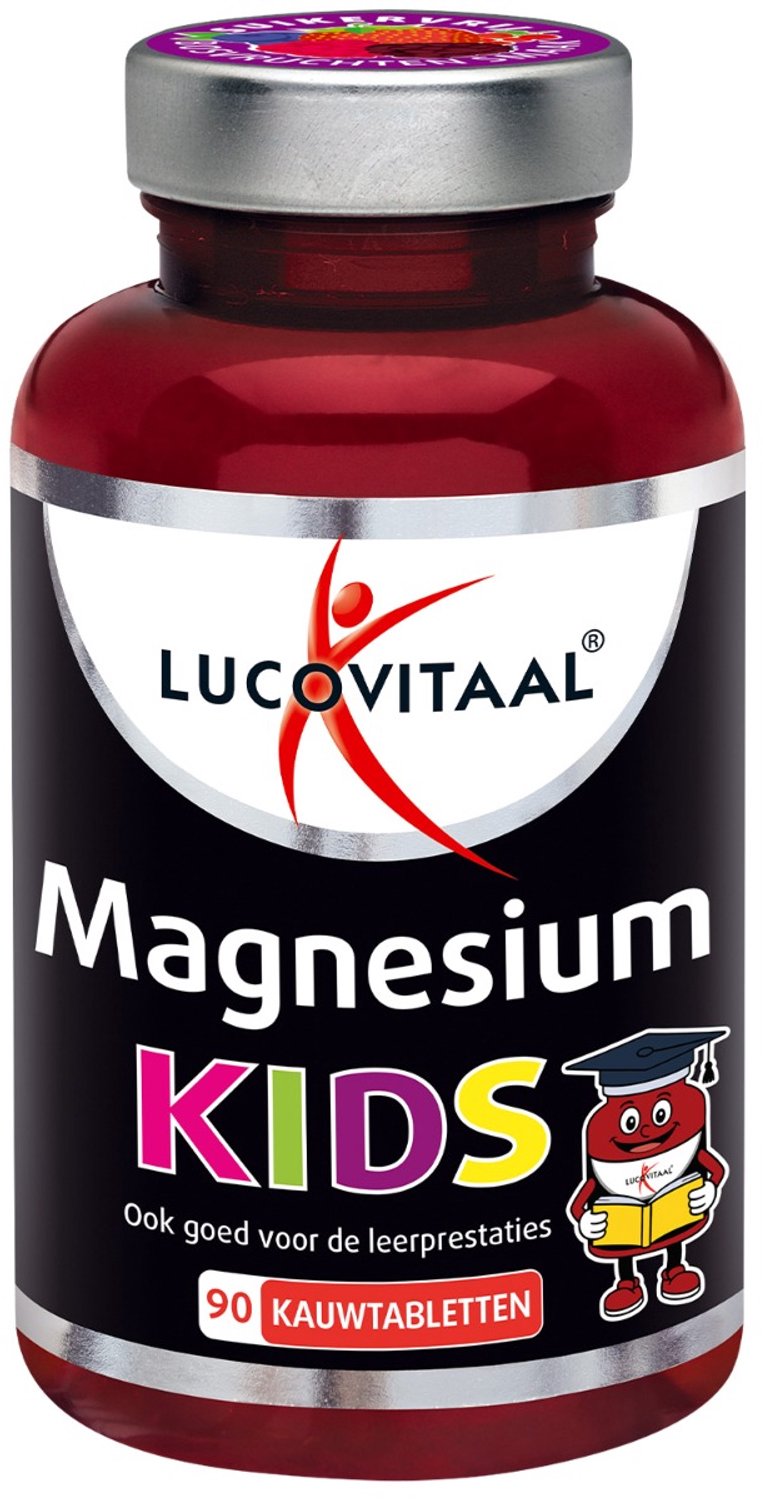 Lucovitaal magnesium kids 90 kauwtabletten