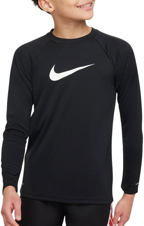 Koszulka pływacka Nike Swim Hydroguard Essential ls junior w rozmiarze 152