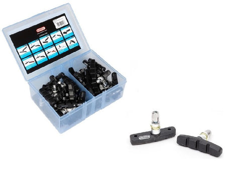 Podkładki hamulcowe V Brake 60 mm czarne 25 sztuk
