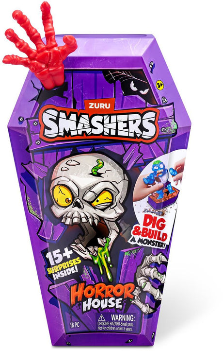 Smashers Zuru – zabawka domowa typu horror z 15 niespodziankami.