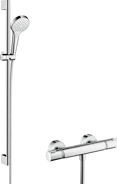 Zestaw renowacyjny Hansgrohe Croma s vario 65 cm - komfort - termostat ecostat - sterowanie przyciskiem wyboru - chrom