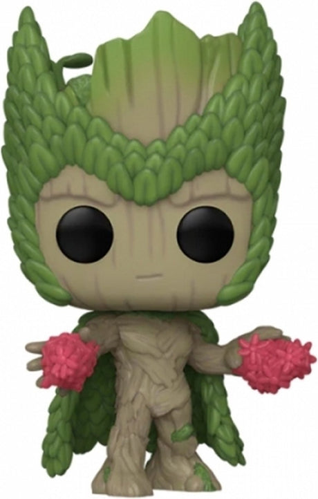 Funko Marvel We Are Groot - Groot As Scarlet Witch Figurka winylowa 1395 Pop! wielobarwny