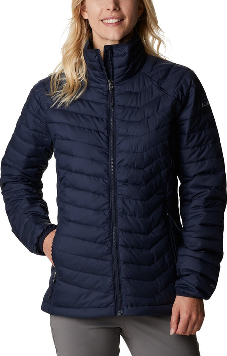 Kurtka Columbia Powder Lite™ - kurtka damska - kurtka ocieplana - rozmiar xs - kolor niebieski