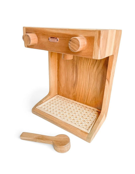 Poppie barista wykonany z drewna tekowego. 4+