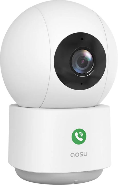 Kamera wewnętrzna Aosu p1 pro - wewnętrzna kamera bezpieczeństwa 4 MP - widok 360° - wykrywanie ruchu - alexa