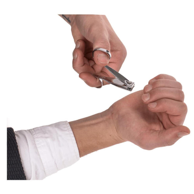 Ootb nagelknipper 8 x 1.4 cm op blister