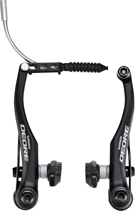 Shimano deore v-brake br-t610 - hamulec przedni do roweru trekkingowego - aluminium