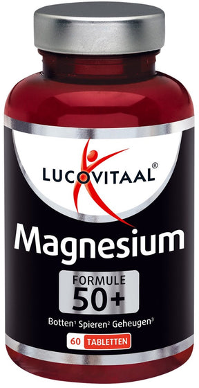 Lucovitaal magnesium 50+ 60 tabletten