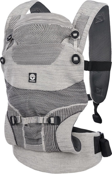 Nosidełko Dooky - nosidełko terra nova grey - nosidełko - nosidełko dla malucha i dziecka 3,5-15 kg - ergonomiczna pozycja M - nosidełko na plecach - regulowane i oddychające - nosidełka - nosidełko