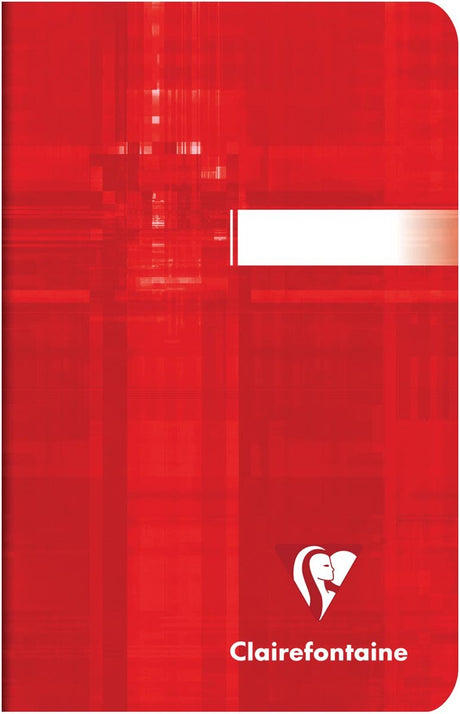 Notatnik metryczny Clairefontaine, 9 x 14 cm, 96 stron, 10 sztuk w linie