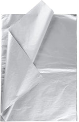 Creativ Company Tissue Paper Silver 6 Arkusze 14 gr, 50 x 70 cm