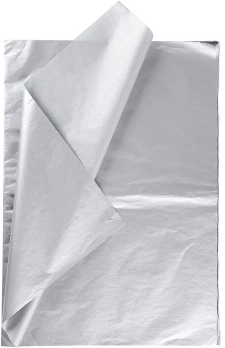 Creativ Company Tissue Paper Silver 6 Arkusze 14 gr, 50 x 70 cm