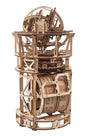 Drewniany model 3D Ugears - zegar stołowy obserwatora nieba