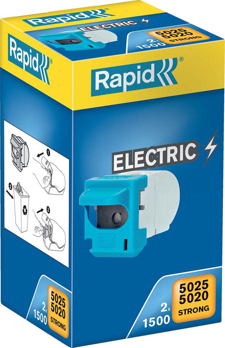 Kaseta na zszywki Rapid R5025 - 2x1500 sztuk