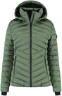 Kjelvik harmke dames outdoorjas - licht groen