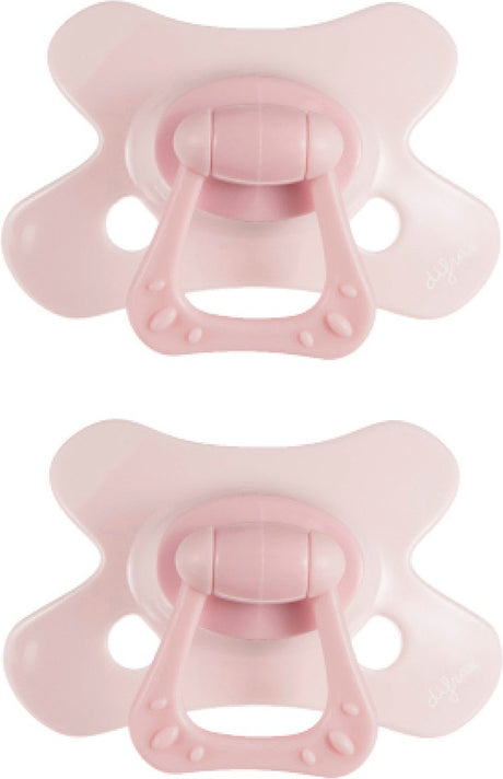 Smoczek dentystyczny Difrax - 18+ miesięcy - jasnoróżowy - 2 sztuki