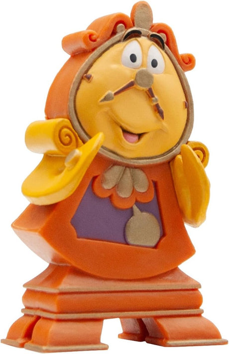Bullyland 12563 – figurka do zabawy i figurka kolekcjonerska Cogsworth z „Pięknej i Bestii” – ok. 7 cm – realistyczne i bogate w szczegóły – idealne jako figurka na tort i drobny upominek dla dzieci od 3 lat.