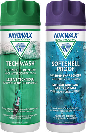Nikwax tech wash softshell zabezpieczający, czyszczący i impregnujący do softshellu 300ml
