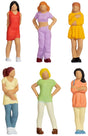 Noch tieners, vrouwelijk (6 figuren)