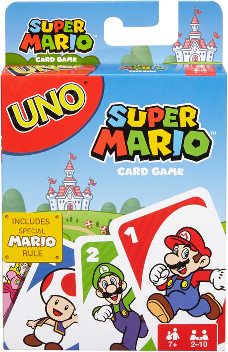 Gry Mattel uno Super Mario - - gra karciana