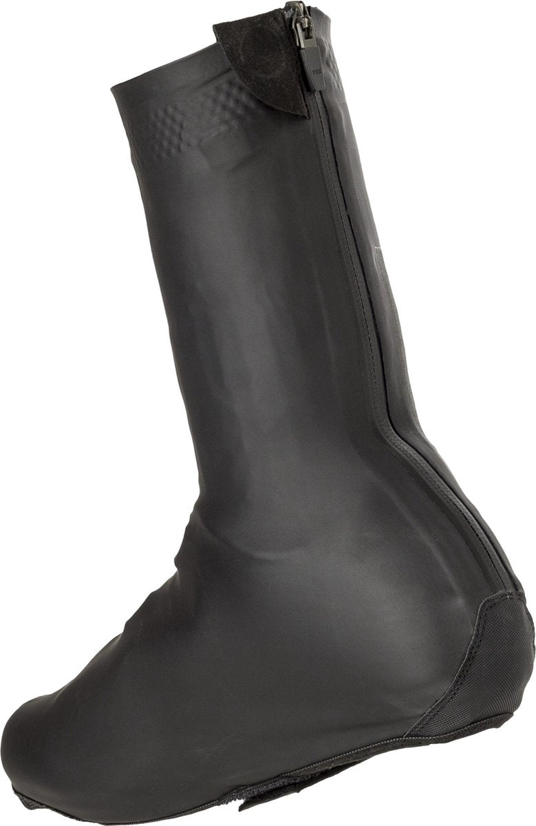 Agu raceday - fietsoverschoenen - winter overschoenen - unisex - wind- en waterdicht - 29 cm hoog - met rits - getapete naden - zwart - xxxl