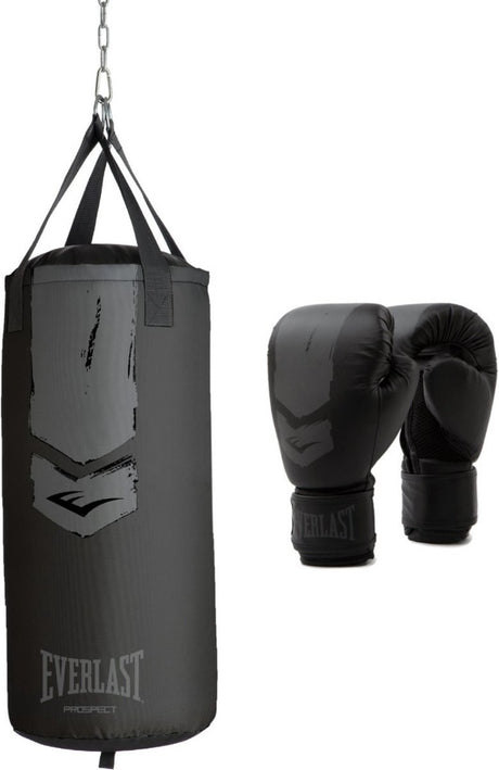 Zestaw ciężkich toreb Everlast Prospect 2, czarnoszary, 76x28 cm