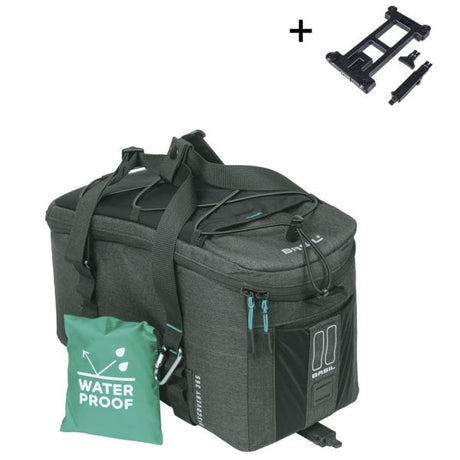 Torba podróżna Basil Discovery 365d Torba na bagażnik Discovery 365d mik 2.0 czarna
