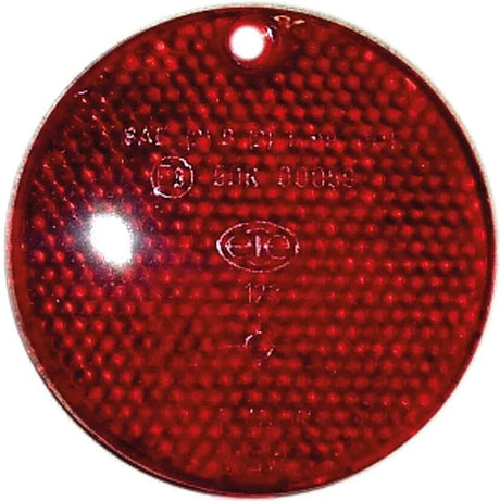 Osłona lampy tylnej Vparts, szklana, czerwona, 6903