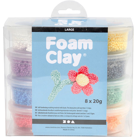 Firma Creativ https: www.cchobby.nl pianka-glina-duża-diverse-colors-8x20-gr-1-doos