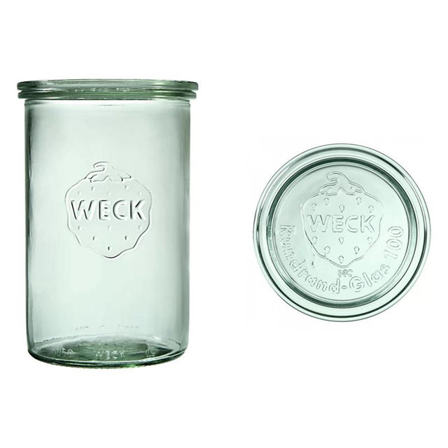 Weck nalewamy do szklanki z pokrywką (1050ml) 1l 6 sztuk