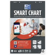 Pad do flipcharta oxford smart chart biały, opakowanie 3 sztuki