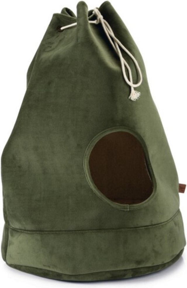 Designed by lotte vilar - kattenhuis - groen - 45x45x60 cm