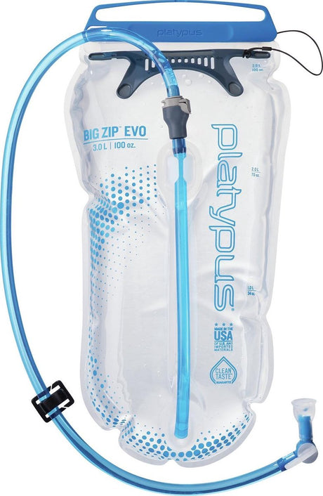 Torba na wodę Platypus big zip evo 3l - dla turystów pieszych i rowerzystów górskich