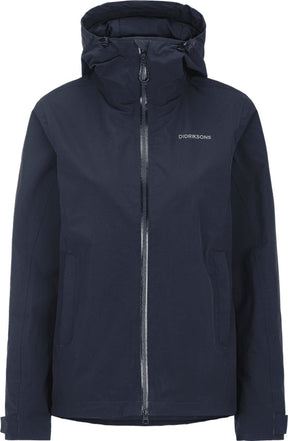 Didriksons trinya wns jkt2 dames outdoorjas - dark night blue 38